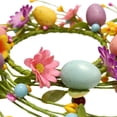 thumbnail image 3 of Easter Holiday Floral With Decorative Eggs For Front Door Indoor Outdoor Spring Centerpiece, 3 of 6