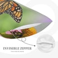 thumbnail image 3 of Cauagu A monarch butterfly Print Pillow Covers with Envelope Closure,1PC Pillow Cases Decorative Pillow Case for Bed & Couch, Pillows Not Included-20"x30", 3 of 6