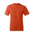 thumbnail image 1 of Hanes T-Shirt Col Rond pour Hommes EcoSmart, Orange 2TG, 1 of 1