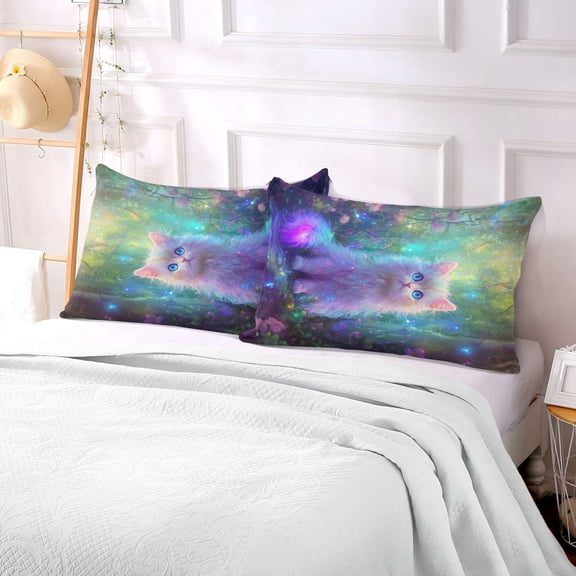 Pillow Case Plush Pillow 3d Cute Cat Case standard size/King size/Queen size Bed Pillow Pillowcases