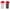 Red, variant on 2 Salt and Pepper Shakers Moisture Proof ,Salt Shaker with Red Covers Airtight Spice Jar Dispenser