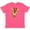 Retro Heather Pink, variant on Inktastic Cute Giraffe Youth T-Shirt
