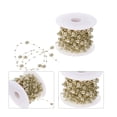 thumbnail image 4 of CIMAXIC 1 Roll Decorative Wedding Holding Flower DIY Beads Chain Practical Beads String,590.55"X0.31"X0.31", 4 of 4