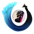 thumbnail image 4 of Redempat Cool Motorcycle Braids Ride In Style And Comfort Wide Application Black Light Blue 1Set, 4 of 6