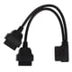 thumbnail image 3 of Cable de diagnóstico OBDII, divisor OBD2 1 en adaptador de cable extensor de diagnóstico para automóvil Cable conector OB Rendimiento inigualable, 3 of 8