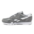 thumbnail image 4 of Zapatillas Reebok Classic Nylon para hombre, gris/blanco, talle 9, 4 of 7