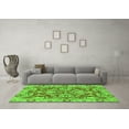 thumbnail image 3 of Ahgly Company Indoor Square Oriental Green Traditional Area Rugs, 5' Square, 3 of 4