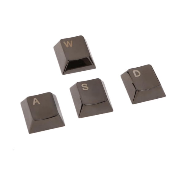 Yammee Light Etched Metal Keycaps WASD Directions Keycap For Mechanical Keyboards