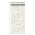 thumbnail image 3 of Origin Guadua Beige Bamboo Leaves Wallpaper, 20.9-in by 33-ft, 3 of 3