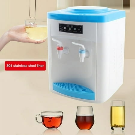 NICCOO 5 Gal Top Loading Hot&Cold Water Dispenser Countertop Electric Drinking Machine