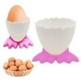 thumbnail image 2 of Gkeoshab Food Storage Storage rack Creative Plastic Egg Tray Cute And Fun Chicken Tall Egg Tray Cup Perfect For Breakfast Table Egg Cups Home & Garden, 2 of 8