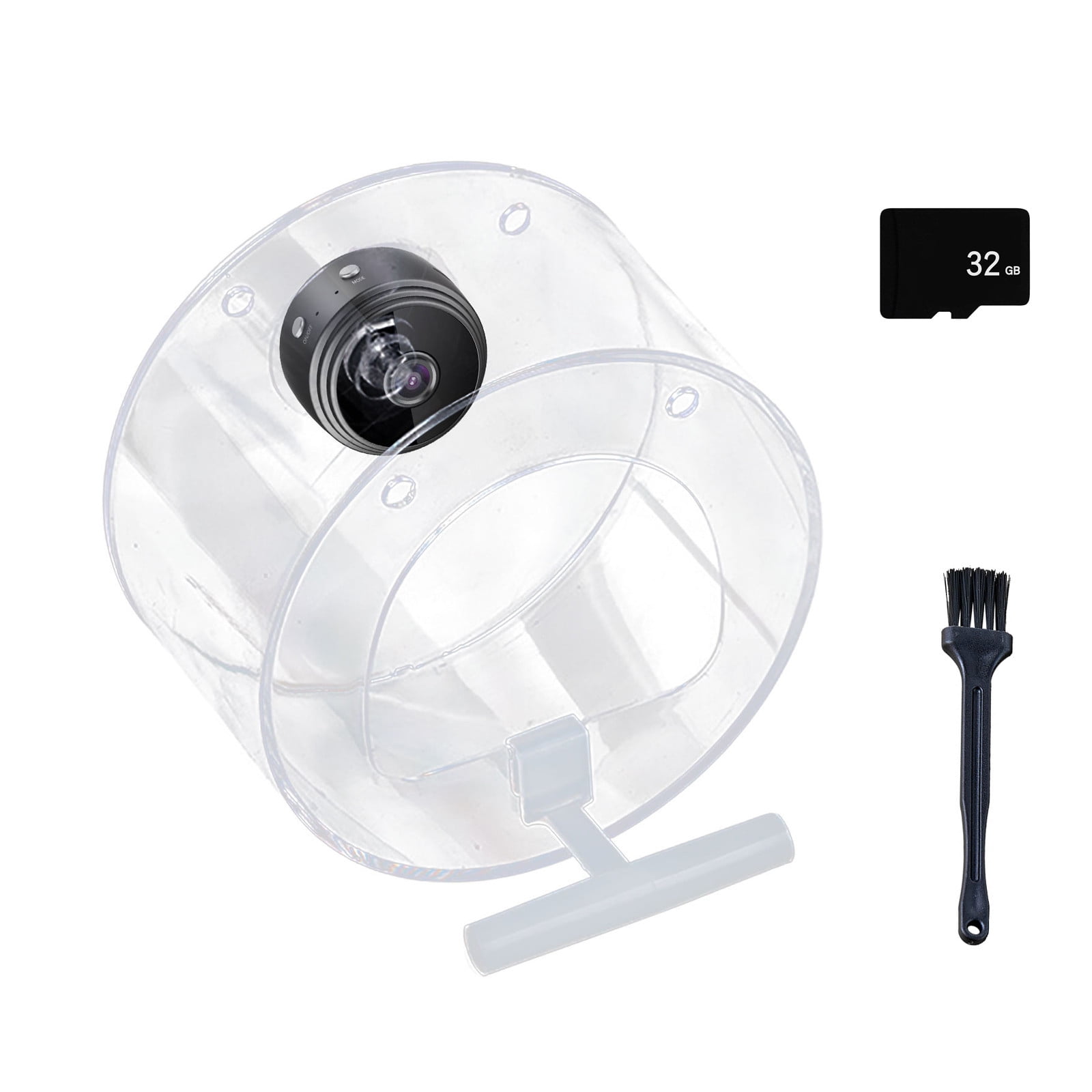 Smart Bird Feeder with 1080P Camera WiFi Night Vision 32GB SD Card Included for Outdoor Bird Watching Remote Mobile Monitoring