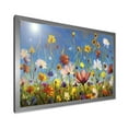 thumbnail image 2 of Designart 'Wildflowers and Daisies In Summer Garden Field II' Traditional Framed Art Print, 2 of 4