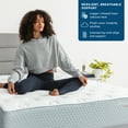 thumbnail image 3 of MOLECULE CopperWELL 13" Hybrid Cooling Gel Memory Foam and Encased Coil Medium Firm Mattress, Twin XL, 3 of 7