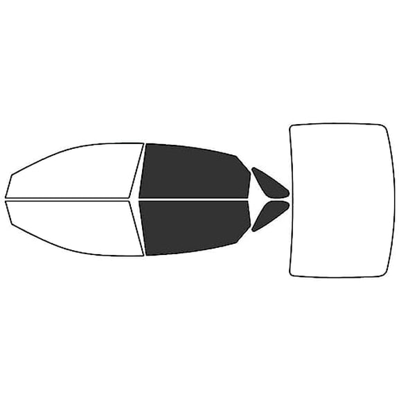 Rvinyl Window Tint Kit Compatible with Toyota Avalon 2013-2018 - Back Precut Kit - 20%