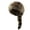 Coffee, variant on Faux Fur Raccoon Tail Hat for Women Men, Faux Coonskin Cap with Tail Flat Top Winter Hat Women Hat Coonskin Hat For Children Plush Light Brown Tail Cap