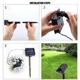 thumbnail image 4 of Maoww LED Waterproof Solar Outdoor Pentagram String Light Five-pointed Star String Light Decorative Twinkle Star Fairy String Light for Wall Window Balcony Bedroom Wedding, 4 of 7
