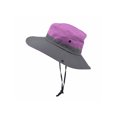 thumbnail image 2 of Sonducket Sombreros para el sol Niños Adultos Senderismo Sombrero de pescador Sombrero para viajes al aire libre Sombreros Púrpura mezclado/Adulto Sonducket AP009503-06B, 2 of 6
