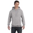 thumbnail image 4 of Hanes Mens ComfortBlend EcoSmart Pullover Hoodie Sweatshirt, XL, Deep Navy, 4 of 6