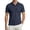 Blue, variant on Work Polo Shirts for Men Short Sleeve Quarter Button Up Tee Shirts Loose Fit White Men Vacation Outfits