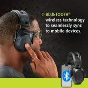 Peltor Sport Tactical 500 Electronic Hearing Protection Earmuffs, Bluetooth-Enabled, Black, NRR 25 dB