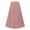 Pink, variant on Ediodpoh Skirts for Women Solid Color Pleated Midi Chiffon Skirt Elastic Waist Maxi Skirt and Versatile Maxi Skirts Black M