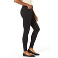 thumbnail image 2 of Levi Strauss Signature Women's and Women's Plus High Rise Skinny Jeans, Inseams: Short, Regular and Long, Sizes 2-28, 2 of 4