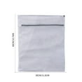 thumbnail image 3 of Djiypn Cellular Network Mesh Laundry Bags For Delicates With Non Rust Zipper White Laundry Bags Mesh Wash Bags Easy Suit Bra Sock Lingerie Laundry For Washing, 3 of 5
