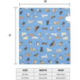 thumbnail image 2 of Cute Dogs Blue Background Mailbox Cover Magnetic Waterproof Mail Wraps Post Letter Box Covers for Outdoor Garden Use 21x18 in, 2 of 5