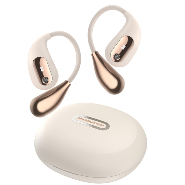Auriculares Abiertos Monster AC210 Bluetooth 5.4 Blanco