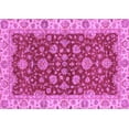 thumbnail image 1 of Ahgly Company Indoor Rectangle Oriental Purple Traditional Area Rugs, 7' x 9', 1 of 4