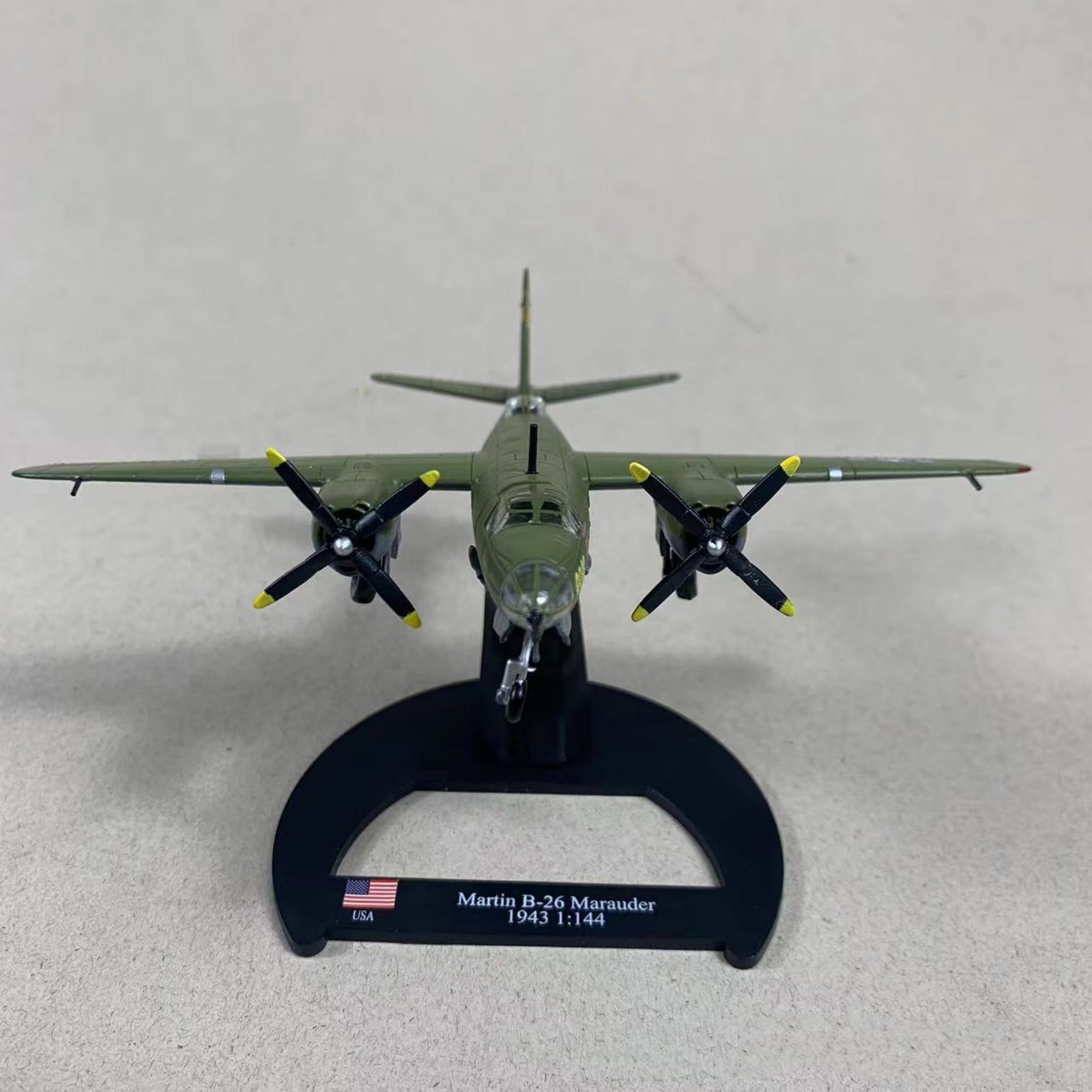 JIAHAOO Martin B-26 Marauder Bomber Model Airplane for Aviation Fans Unique and Memorable Gift Idea