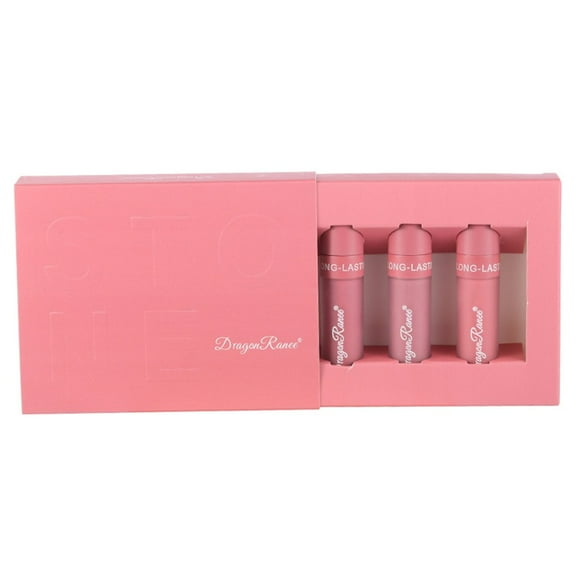 Women Matte Lip Gloss Liquid Lipstick Long Lasting and Waterproof Lip Gloss Makeup Set