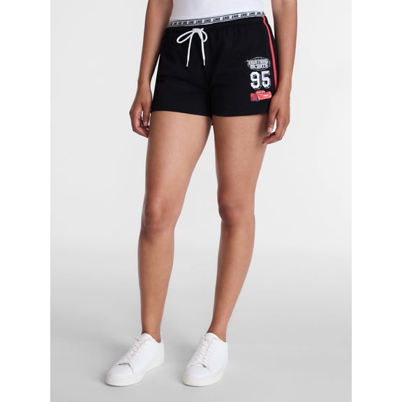 Cars Women's Graphic Jacquard Shorts, Sizes XXS-XXL