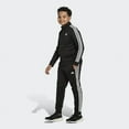 thumbnail image 3 of Boys 8-20 adidas Tricot Jogger Pants Color: Black Size: X LARGE, 3 of 4