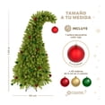 thumbnail image 4 of Árbol Navidad Pino Navideño Gorro de Santa Esquimal Verde 1.5m + 46 Esferas, 4 of 6