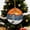 B, variant on Skiing Christmas Ornament, Snow Ski Gifts for Skiers Winter Sports Lovers