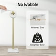 thumbnail image 4 of KES Gold Freestanding Toilet Paper Holder 18/8 Stainless Steel, Natural Marble Heavy Base Bathroom Tissue Roll Holder Stand, 4 of 11