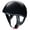 Gloss Black, variant on FULMER AF90 Purple Plush Quilted Half DOT Adult Motorcycle Helmet
