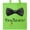 Lime Green, variant on Inktastic Ring Bearer Black Bow Tie Tote Bag