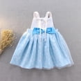 thumbnail image 5 of ATAIKU 1-4T Blue Princess Dress Up Aprons Dress for Toddler Baby Girls, 1PCS Waterproof Mess Play Clothes Halloween Gift, 5 of 10
