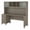 Ash Gray, variant on Somerset 72W Office Desk with Drawers and Hutch - Engineered Wood