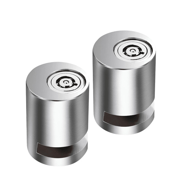 2pz Bloqueo Freno Disco Moto Candado Impermeable Con 2 Llave