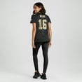 thumbnail image 5 of Women's Nike Bub Means  Black New Orleans Saints  Game Jersey, 5 of 7