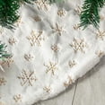 thumbnail image 2 of Falda para Árbol de Navidad Atiming Piel Blanca 122 cm, 2 of 6