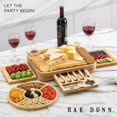 thumbnail image 4 of Rae Dunn Charcuterie Board & Accessories - Large Charcuterie Board Set, Bamboo Cheese Board Set with Serving Forks and Platters, Cheese Knives Included, 4 of 4