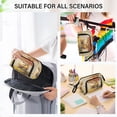 thumbnail image 7 of Fish Mouth Pencil Bag 9.45*3.74*5.9 Inches Pencil Bag Pencil Case Pencil Box Makeup Bag Suitable for Office and Study Cartoon Mushroom Dwarf, 7 of 7