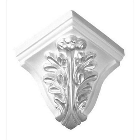 American Pro Decor 5APD10055 3.75 x 3.75 in. Decorative Outside Corner For Crown (Best Caulk For Crown Molding)