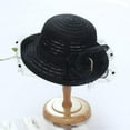 thumbnail image 6 of LinYooLi Elegant Bow Sun Hat Women Summer Fashion Sun Mesh Hat, 6 of 9