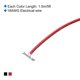 thumbnail image 2 of Cable de conexión de PVC de 18 AWG 1.5m/5ft 18AWG flexible UL1007 Negro Rojo, diámetro de 2mm, 2 of 5